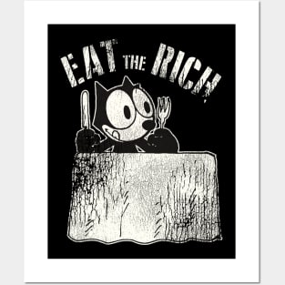 Felix the Cat ● Eat the Rich Posters and Art